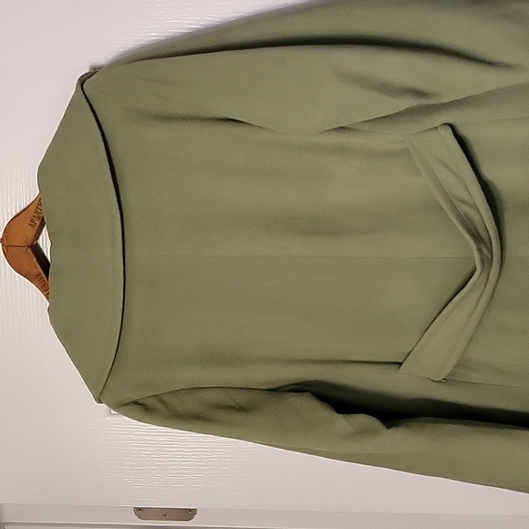 Vintage Pea Green Coat - seems like a Size medium - good used condition - Picture 6 of 7